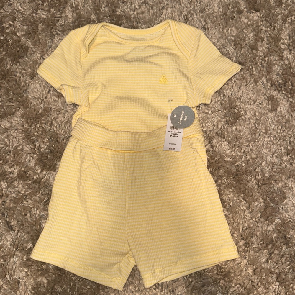 Yellow Baby Outfit Set